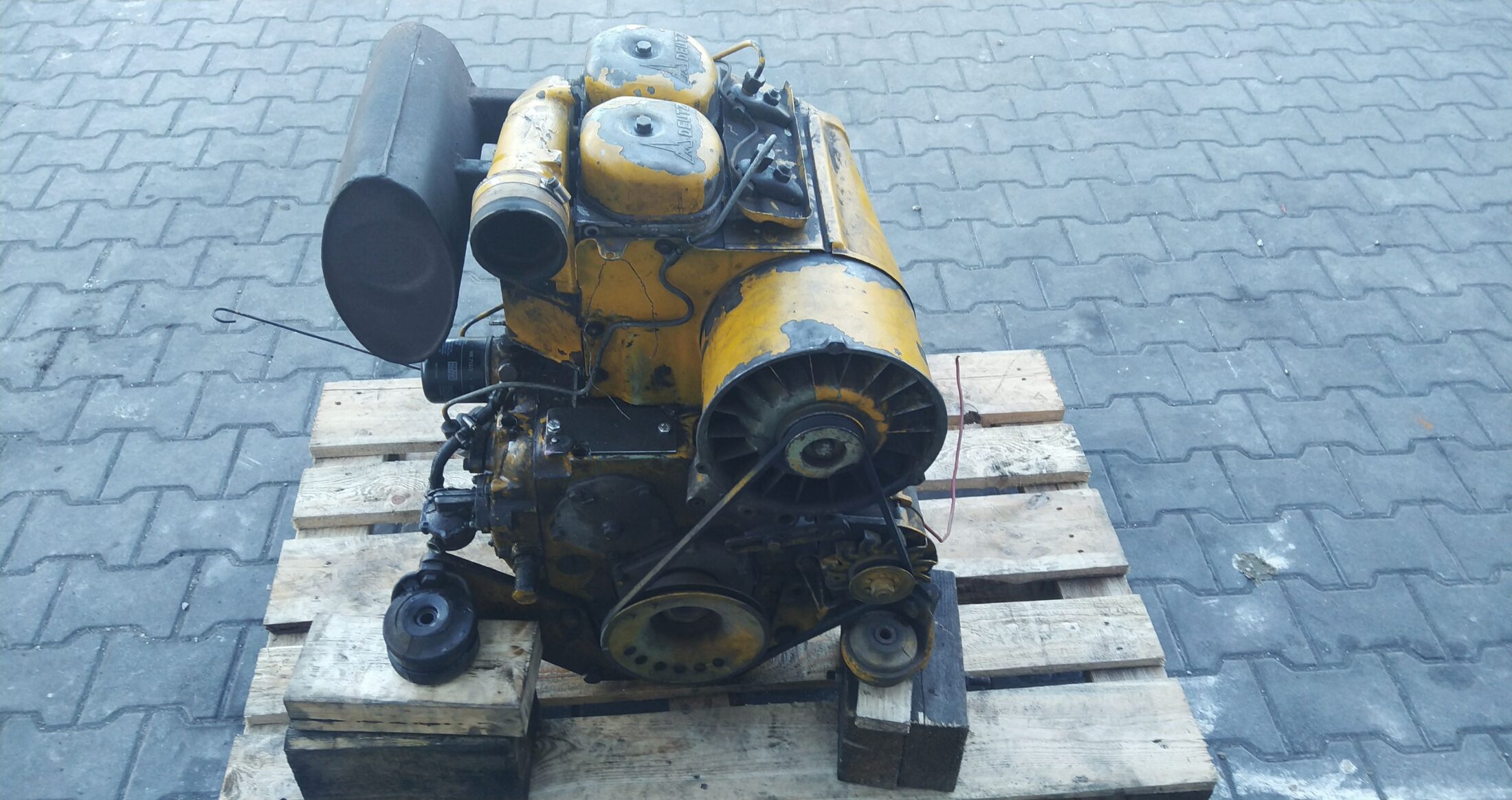 Silnik DEUTZ F2L912 2 cylindrowy Kramer 212 312 [ST][2-CYLINDROWY][23 ...